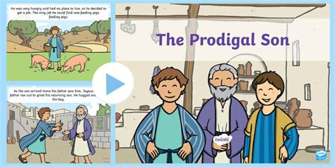 The Prodigal Son Story Powerpoint The Prodigal Son The