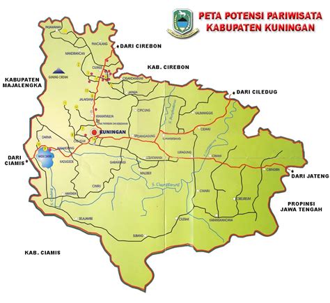 Daftar kecamatan dan kelurahan/desa yang ada untuk seluruh wilayah kabupaten tangerang, yang terdiri dari 29 kecamatan, 28 kelurahan, dan 246 desa, beserta kode wilayahnya berdasarkan data yang dikeluarkan oleh kementerian dalam negeri republik indonesia. Peta Kota: Peta Kabupaten Kuningan