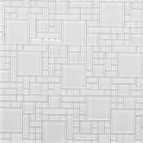 Instant Mosaic 12 In X 12 In Peel And Stick Glass Wall Tile 6 Sq Ft Case 6 04 103 The