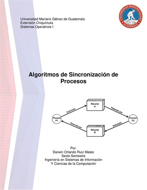 Calaméo Algoritmos De Sincronizacion De Procesos