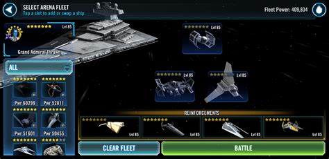 Leaders squads reinforcements all characters. Swgoh best fleet arena team 2019. SWGOH Tools and Guides