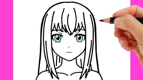 How To Draw A Anime Girl Step By Step For Beginners