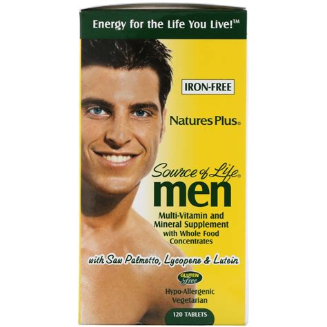 Natures Plus Source Of Life Men Multi Vitamin And Mineral