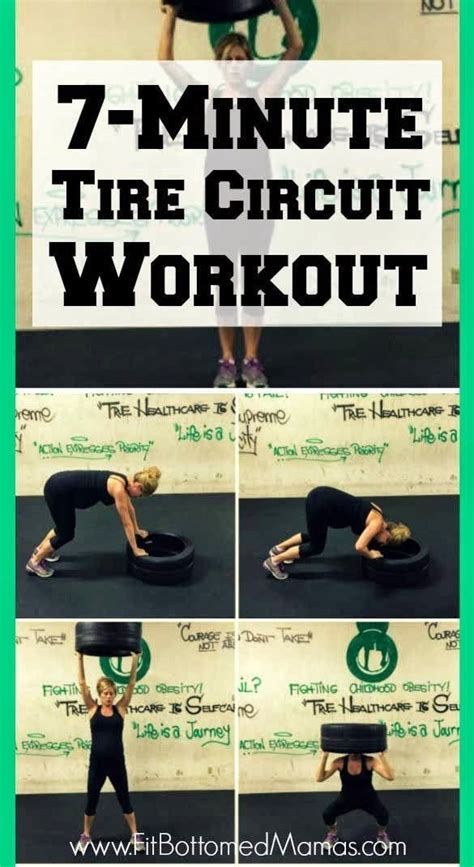 7 Minute Tire Circuit Workout Tire Workout Circuit Workout Workout