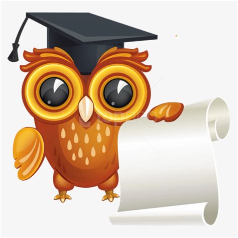 Free Png Download Owl With Diploma Clipart Png Photo Owl With