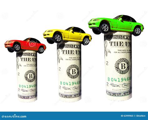 Cars On Dollar Stock Image Image Of Loan Paying Funds 6399965