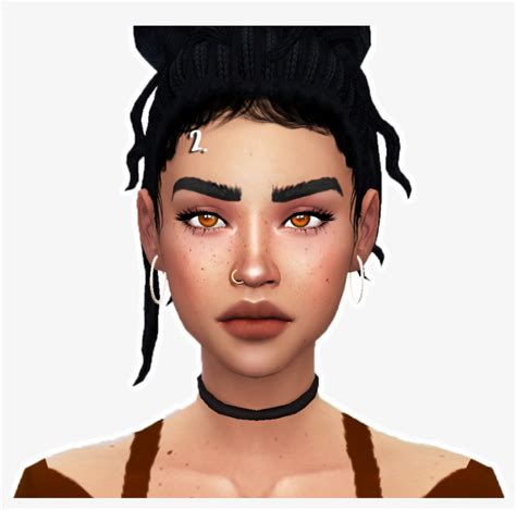 I Needed More Maxis Match Eyebrows So I Made Some Bushy