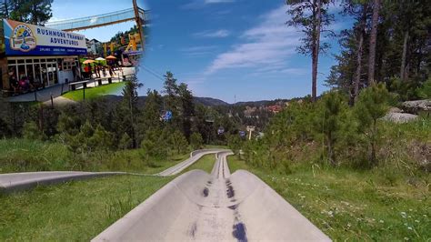 Alpine Slide Rushmore Tramway Adventures Pov Ride Keystone South