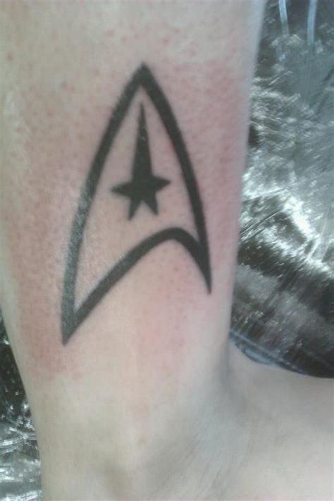#startrek tattoo healing day 5: 62+ Star Trek Tattoos And Ideas