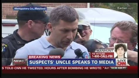Boston Marathon Bombings Suspects Uncle Speaks To Media April 19 2013 129 Pm Youtube