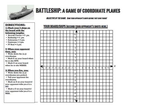 12 Playful Battleship Printables To Have A Nice Time With