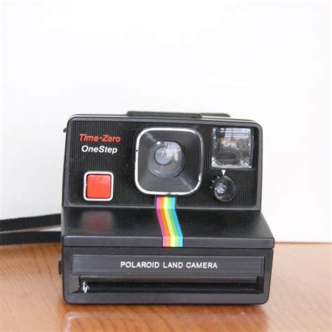 Instant Polaroid Land Camera Time Zero One Step Vintage Etsy