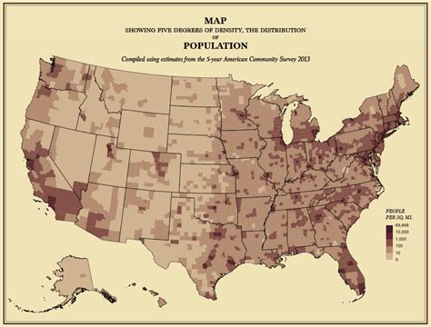 Us Census Maps That Reveal The True America