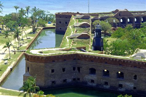 Fort Jefferson Landmark In Dry Tortugas Fl United States Landmark