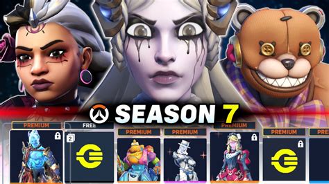 New Skins All Season 7 Battle Pass And Shop Content Overwatch 2 News