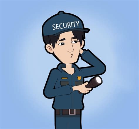 Artstation Cartoon Security 👮🏼‍♂️