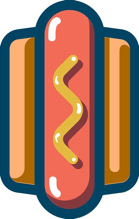 Chicago Style Hot Dog Fast Food Corn Dog Ham Hot Dog Clipart Full