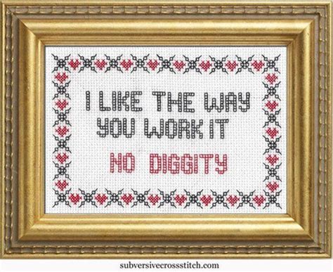 Subversive Cross Stitch Pdf Pattern I Like The Way You Work Etsy