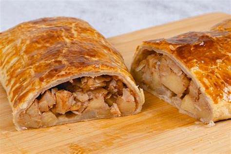 Blätterteig Apfelstrudel Rezept