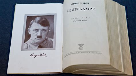 For the first time in 65 years, a modern, easy to understand, truly complete, accurate and uncensored edition of mein kampf has been released which reveals more than any past translation. "Mein Kampf" in den USA: Signierte Hitler-Bücher verkauft ...