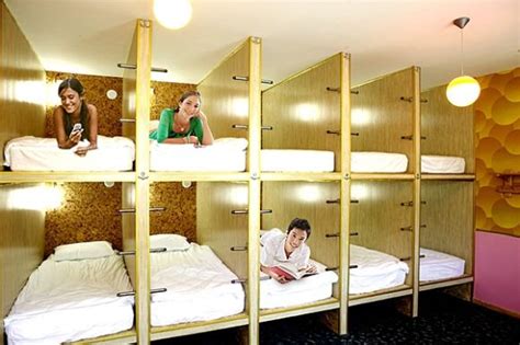 Other amenities are usb charging sockets, free wifi, temperature control, a locker, and reading lights. Bunk bed rooms, Hostel room, Bunk rooms