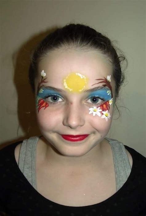 Pin By Holly Richael On Face Paint For Fun Carnival Face Paint Face
