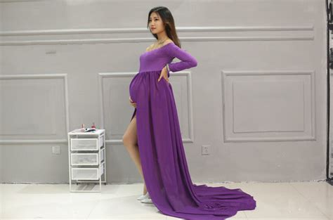 Buy Fashion Maternity Photography Props Fancy Maternity Dresses Pregnant