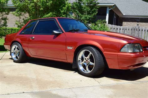 1991 Ford Mustang Lx Coupe Supercharged Notch Notchback 50 Classic