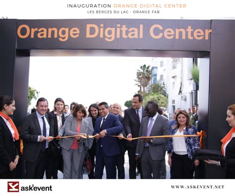 Inauguration Orange Digital Center Orange Fab Askevent