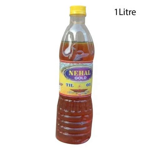 1l Nehal Gold Sesame Oil Packaging Type Plastic Bottle Packaging