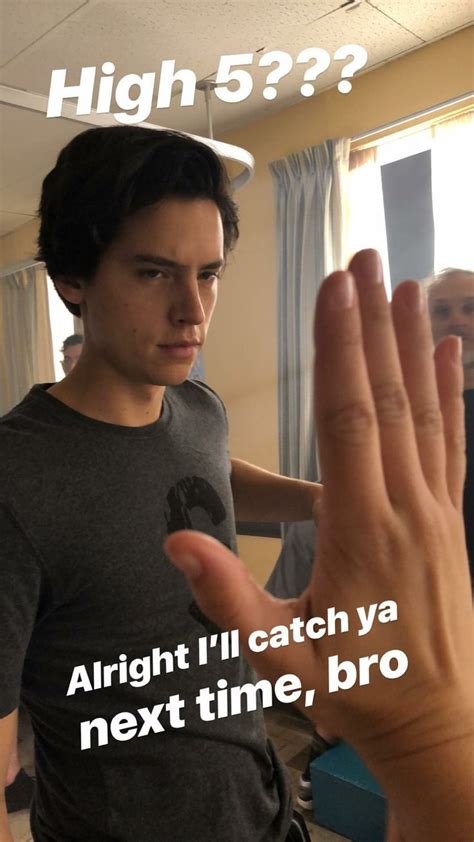 Bughead Cole Sprouse And Lili Reinhart Lilis Ig Story