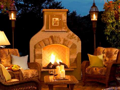 Outdoor Fireplace Design Ideas Hgtv