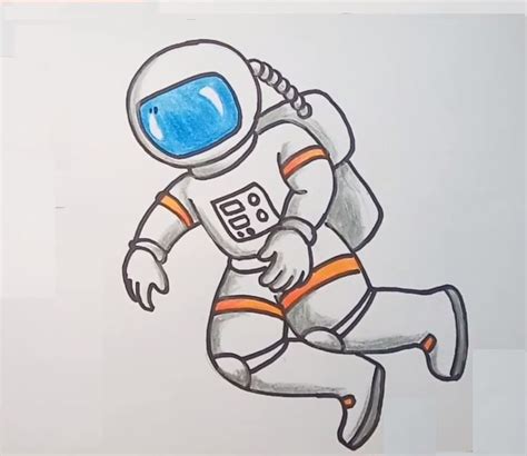 Astronaut Drawing Easy For Kids In This Blog Post I Will Provide The