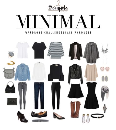 how to dress better with the minimalist wardrobe challenge — the capsule project fashion