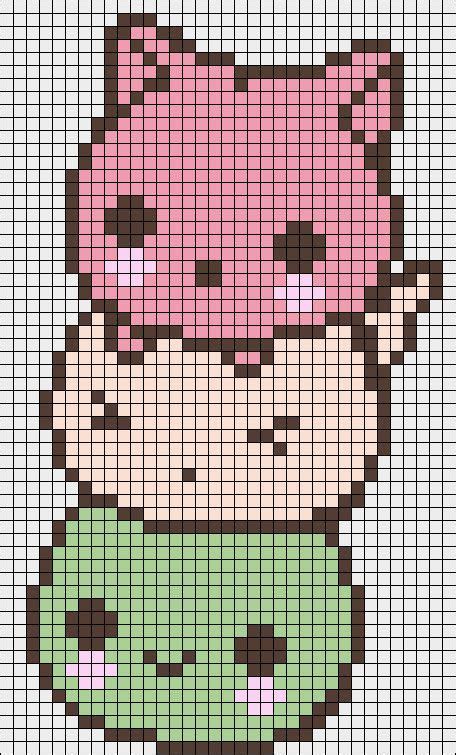 29 Images Of Kawaii Pixel Art Template Pixel Art Grid
