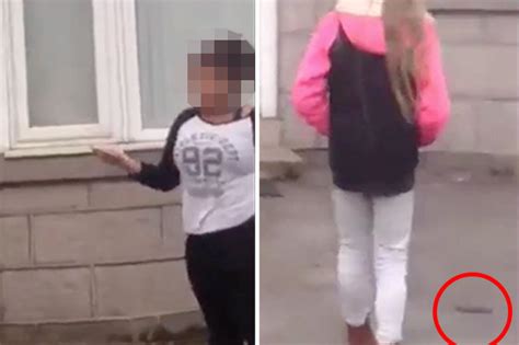 Bullies Round On Young Girl As She Screams For Help In Shocking Video Daily Star