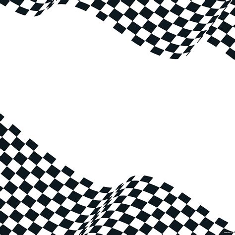 Racing Checkered Flag Border Clipart Eps Illustrator  Png Svg