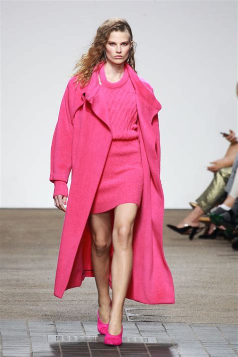 Its A Pink Invasion At Fashion Week