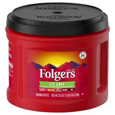 Save On Folgers Classic Roast 12 Caffeine Medium Coffee Ground Order Online Delivery Giant