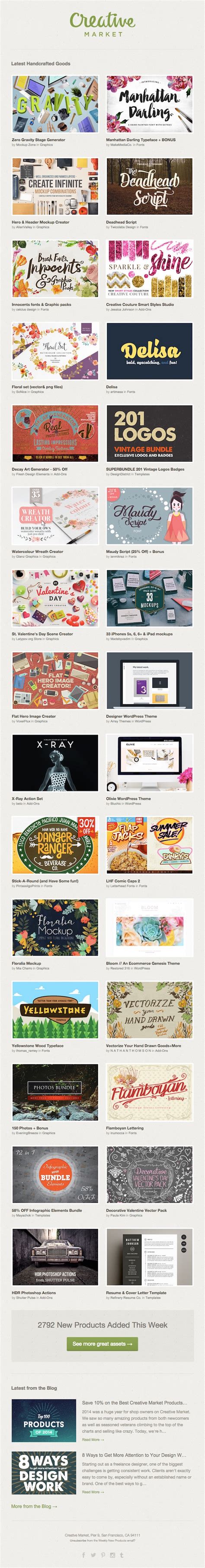 Creative Email News Letter Designs For Your Inspiration Devzum