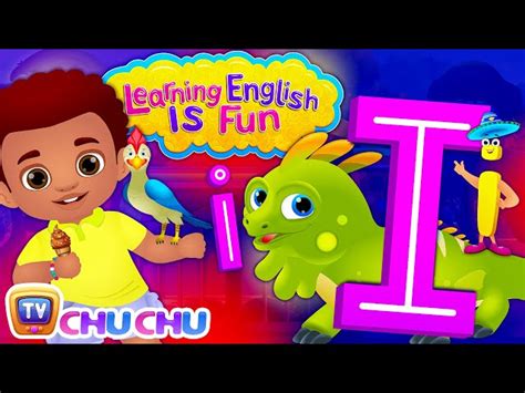 Learning English Is Fun Alphabet I Chuchu Tv Phonics And Words