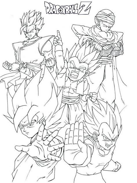 The main protagonist and favorite character of the cartoon series is son goku. Super Black Goku Dragon Ball Pages Coloring Pages