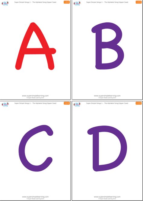Uppercase Letters Free Printables
