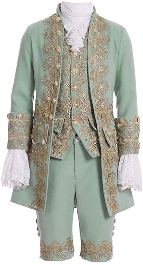 1791s Lady Mens Victorian Fancy Outfit 18th Century Regency Tailcoat