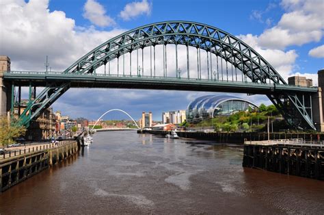 Tyne Bridge Newcastle Upon Tyne England Jigsaw Puzzle In Bridges