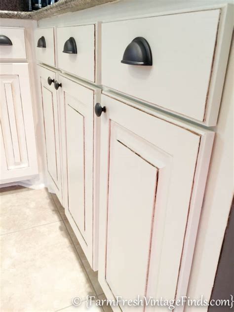 After building cabinets in my shop for a farm or country style kitchen, i was faced with the task of creating a distressed finish. Kitchen Cabinet Refacing on a Budget - Farm Fresh Vintage ...
