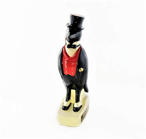 Vintage Old Crow Penguin Whiskey Decanter Decorativevintage