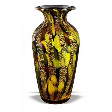 Badash Crystal Golden Urn Vase