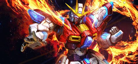 Burning Gundam Wallpapers Top Free Burning Gundam Backgrounds