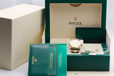 Rolex Sky Dweller 326933 Stainless Steel / Yellow Gold ...